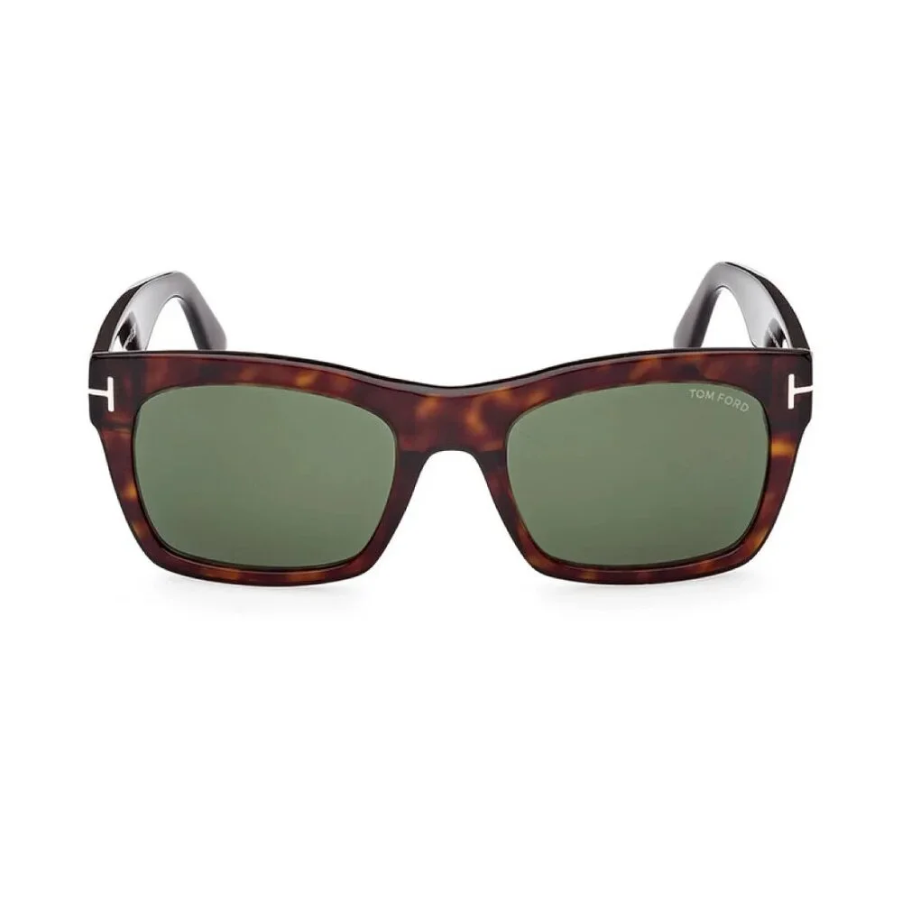 NEW TOM FORD SUNGLASSES HAVANA MEN SQUARE EYEWEAR